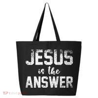 Jesus Changed My Life Ask Me How Jesus 1 25L Jumbo Tote