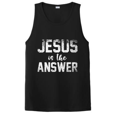 Jesus Changed My Life Ask Me How Jesus 1 PosiCharge Competitor Tank