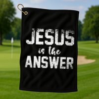 Jesus Changed My Life Ask Me How Jesus 1 Golf Towel