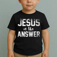 Jesus Changed My Life Ask Me How Jesus 1 Toddler T-Shirt