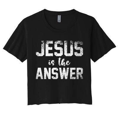 Jesus Changed My Life Ask Me How Jesus 1 Crop Top