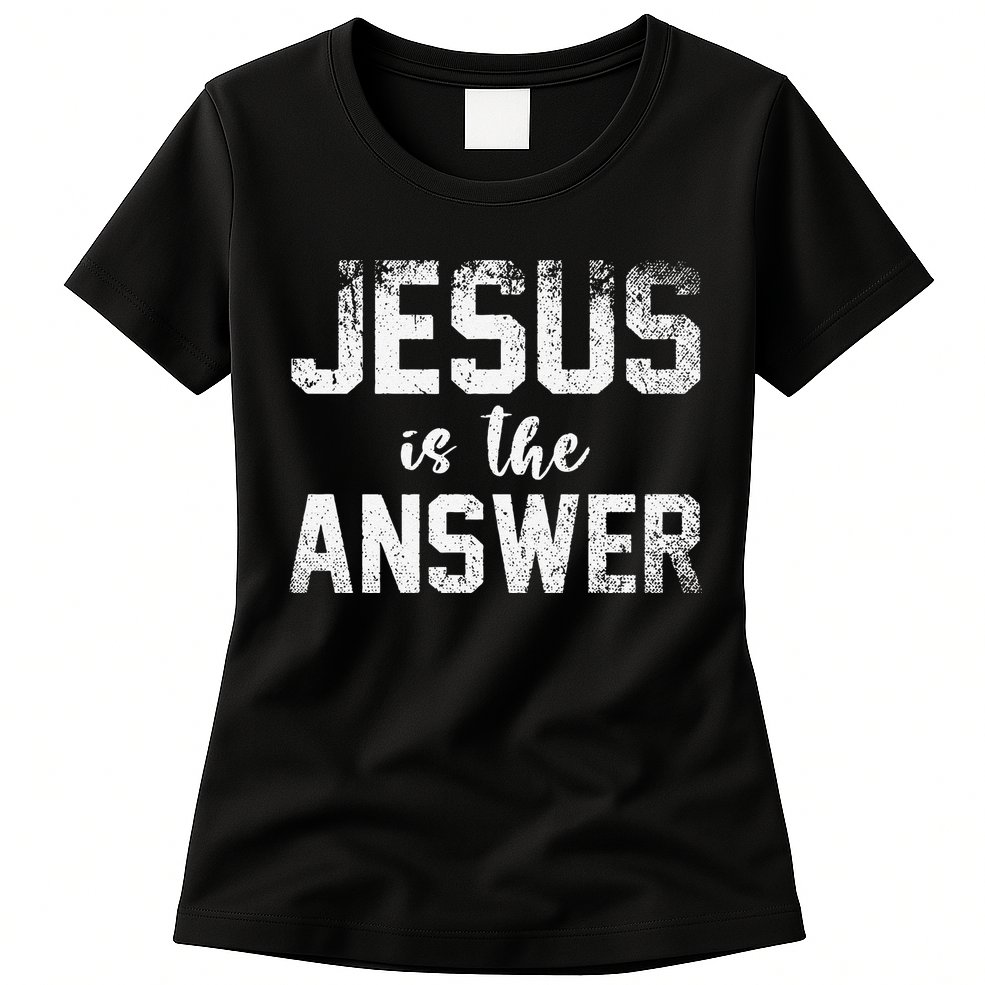 Jesus Changed My Life Ask Me How Jesus 1 Womens T-Shirt