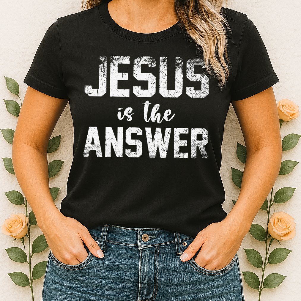 Jesus Changed My Life Ask Me How Jesus 1 Womens T-Shirt