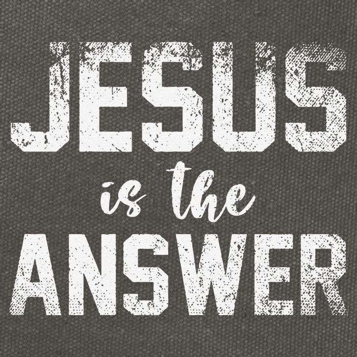 Jesus Changed My Life Ask Me How Jesus 1 Cotton Canvas Backpack