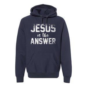 Jesus Changed My Life Ask Me How Jesus 1 Premium Hoodie