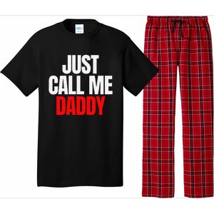 Just Call Me Daddy Gift For Fathers Day Papa Dad Papi Pop Pajama Set