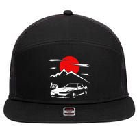 Jdm Car Mk3 Supra Ma70 A70 7mge 7 Panel Mesh Trucker Snapback Hat