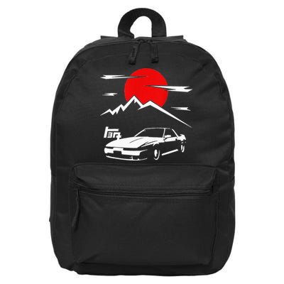 Jdm Car Mk3 Supra Ma70 A70 7mge 16 in Basic Backpack