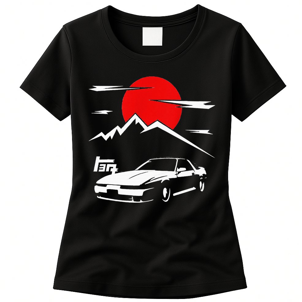 Jdm Car Mk3 Supra Ma70 A70 7mge Womens T-Shirt