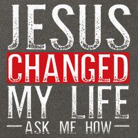 Jesus Changed My Life Ask Me How Christian Christians Cotton Canvas Backpack