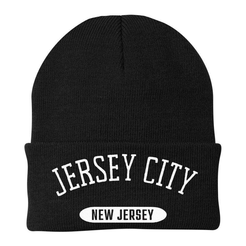 Jersey City Nj Classic Jersey City New Jersey Beanie