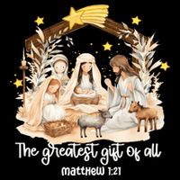 Jesus Christmas Nativity Scene Impact Tech Backpack