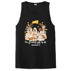 Jesus Christmas Nativity Scene PosiCharge Competitor Tank