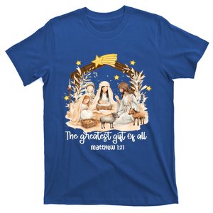 Jesus Christmas Nativity Scene T-Shirt