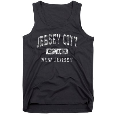 Jersey City New Jersey Nj Vintage Established Tank Top