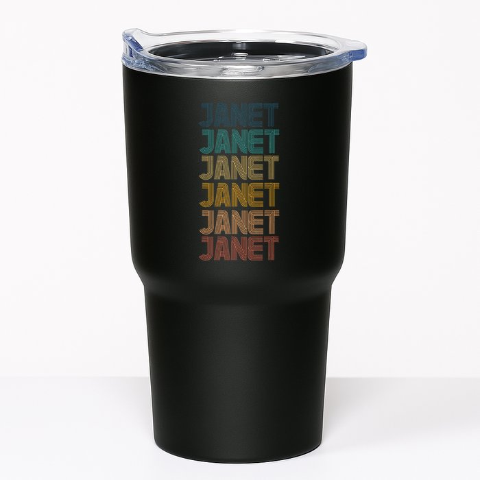 Janet Classic Name Cool 80s 90s Tumbler