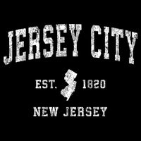Jersey City New Jersey Nj Vintage Sports Button