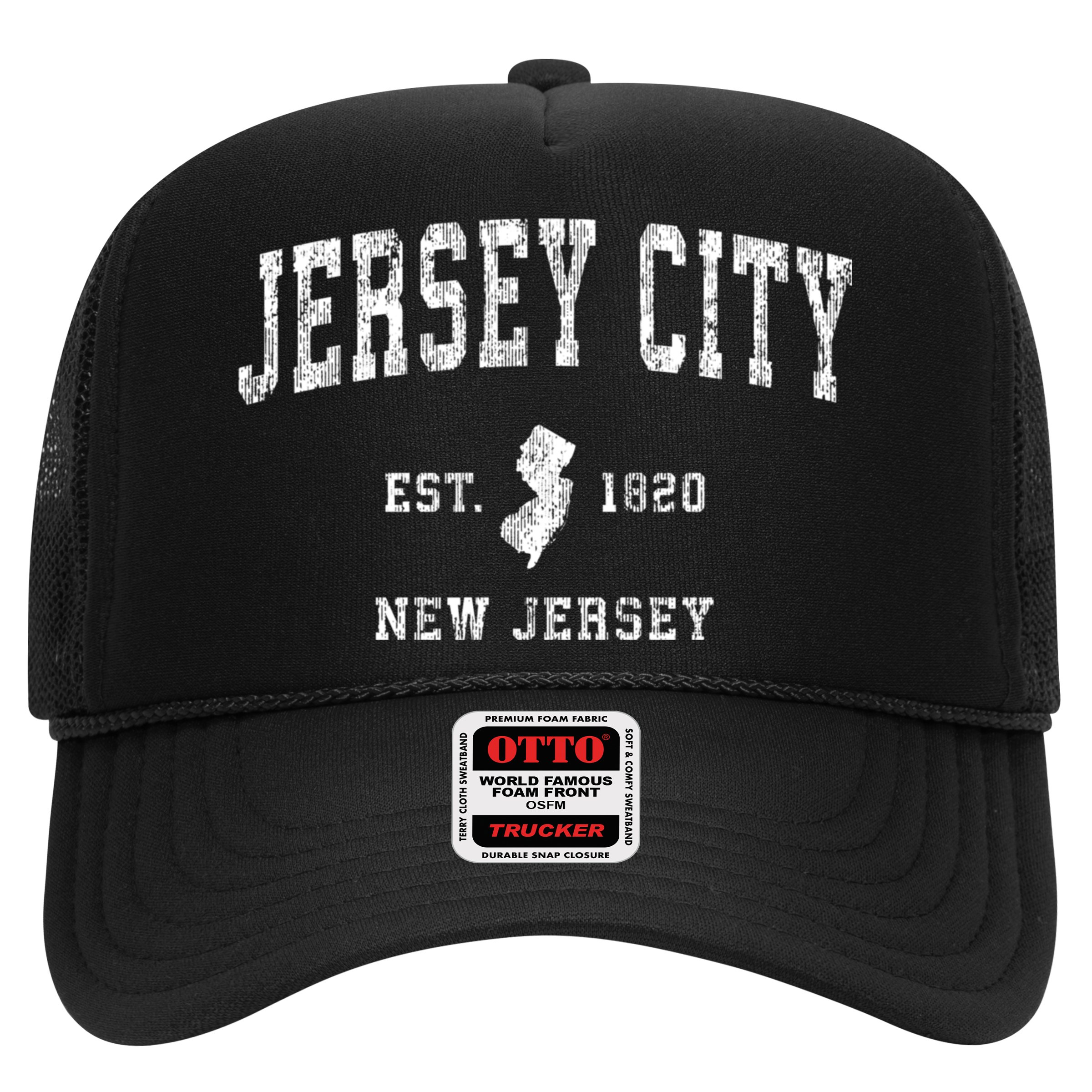 Jersey City New Jersey Nj Vintage Sports Hat
