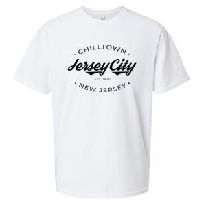 Jersey City New Jersey Chilltown Sueded Cloud Jersey T-Shirt