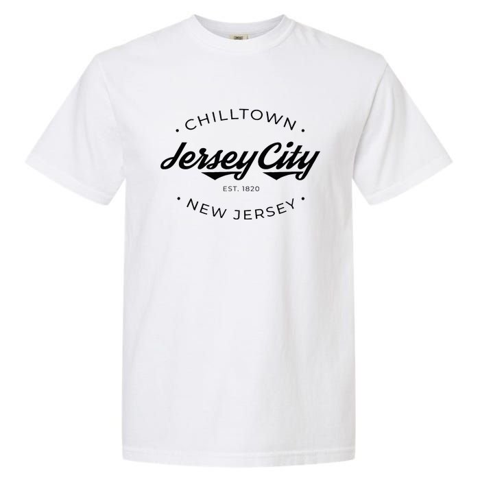 Jersey City New Jersey Chilltown Garment-Dyed Heavyweight T-Shirt