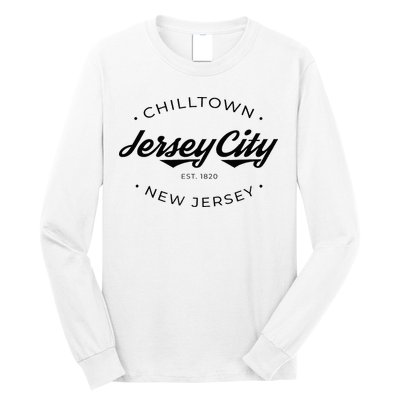 Jersey City New Jersey Chilltown Long Sleeve Shirt
