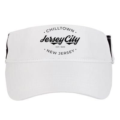 Jersey City New Jersey Chilltown Adult Drive Performance Visor