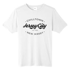 Jersey City New Jersey Chilltown Tall Fusion ChromaSoft Performance T-Shirt