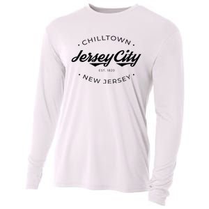 Jersey City New Jersey Chilltown Cooling Performance Long Sleeve Crew