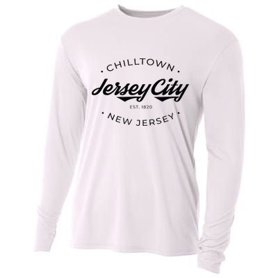 Jersey City New Jersey Chilltown Cooling Performance Long Sleeve Crew