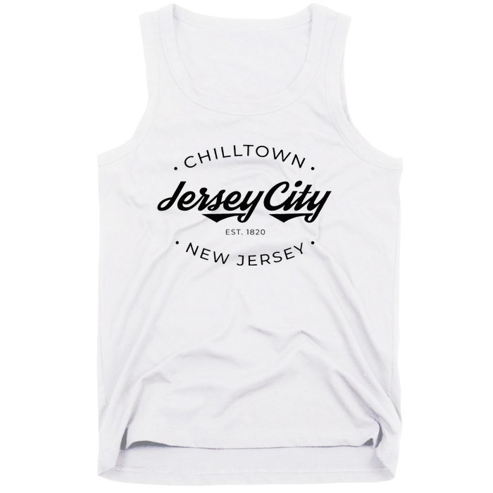 Jersey City New Jersey Chilltown Tank Top