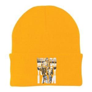 Jesus Christ On The Cross Who Do You Say I Am Christian Knit Cap Winter Beanie