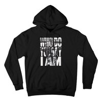 Jesus Christ On The Cross Who Do You Say I Am Christian Hoodie