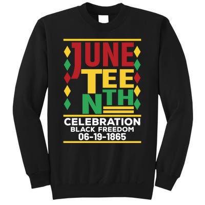 Juneteenth Celebration Of Black Freedom Sweatshirt