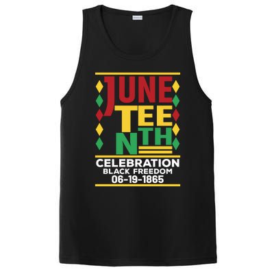 Juneteenth Celebration Of Black Freedom PosiCharge Competitor Tank