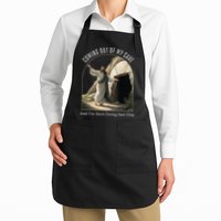 Jesus Coming Out Of My Cave And I've Been Doing Just Fine Full-Length Apron With Pockets