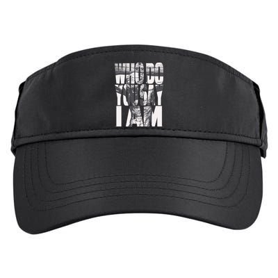 Jesus Christ On The Cross Who Do You Say I Am Christian Adult Drive Performance Visor