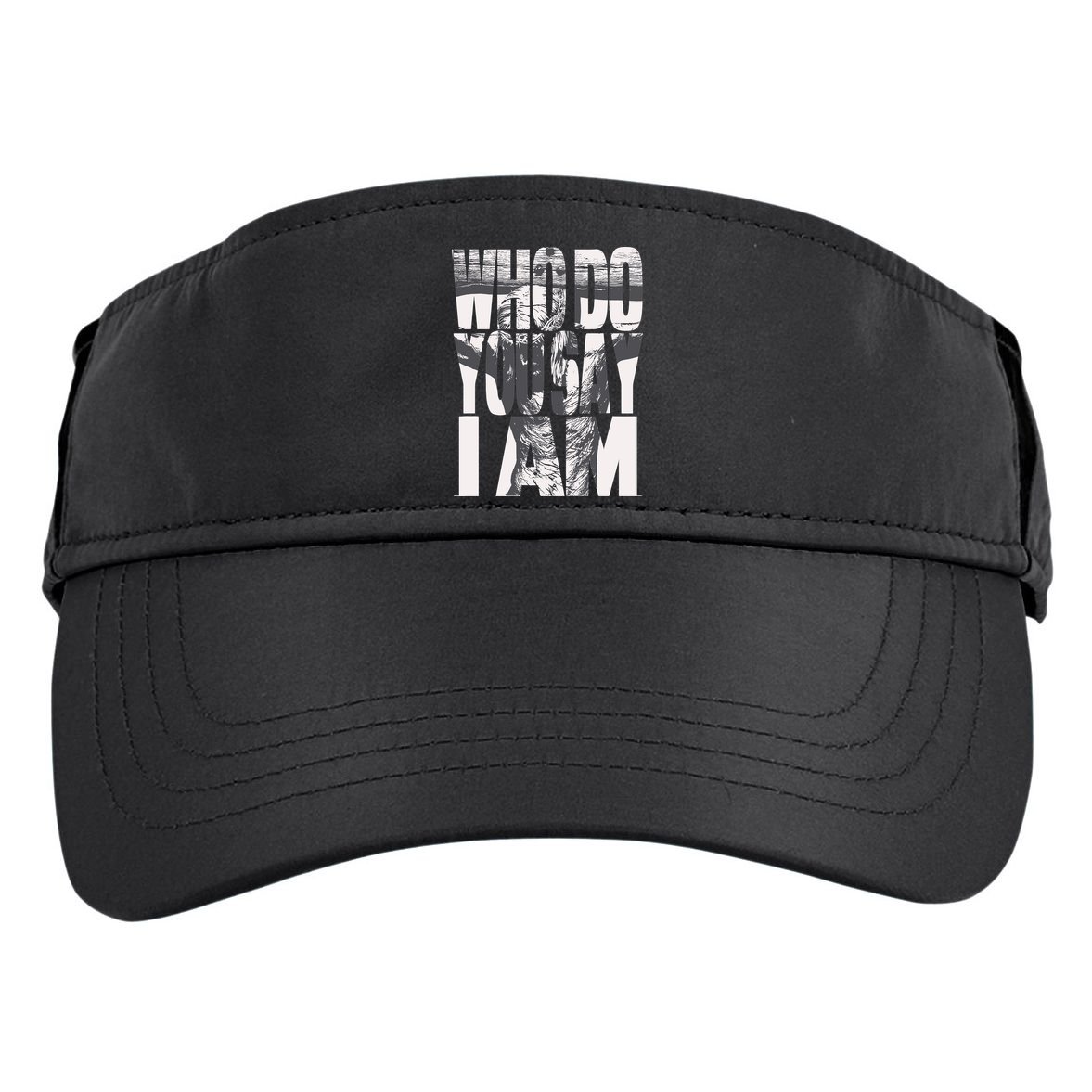 Jesus Christ On The Cross Who Do You Say I Am Christian Adult Drive Performance Visor