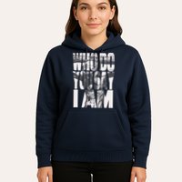 Jesus Christ On The Cross Who Do You Say I Am Christian Hoodie