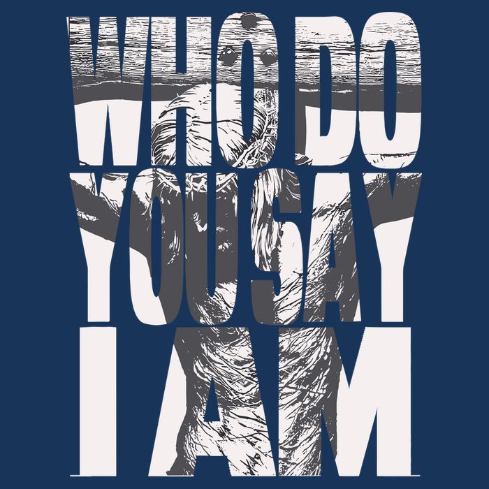 Jesus Christ On The Cross Who Do You Say I Am Christian Apron