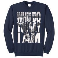 Jesus Christ On The Cross Who Do You Say I Am Christian Sweatshirt