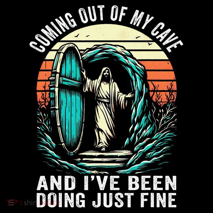 Jesus Coming Out Of My Cave And Ive Been Doing Just Fine Mesh Reversible Basketball Jersey Tank