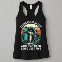 Jesus Coming Out Of My Cave And Ive Been Doing Just Fine Womens Tank Top
