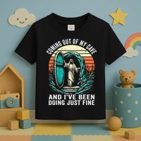 Jesus Coming Out Of My Cave And Ive Been Doing Just Fine Toddler T-Shirt