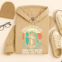 Jesus Coming Out Of My Cave And Ive Been Doing Just Fine Hoodie