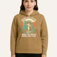 Jesus Coming Out Of My Cave And Ive Been Doing Just Fine Hoodie