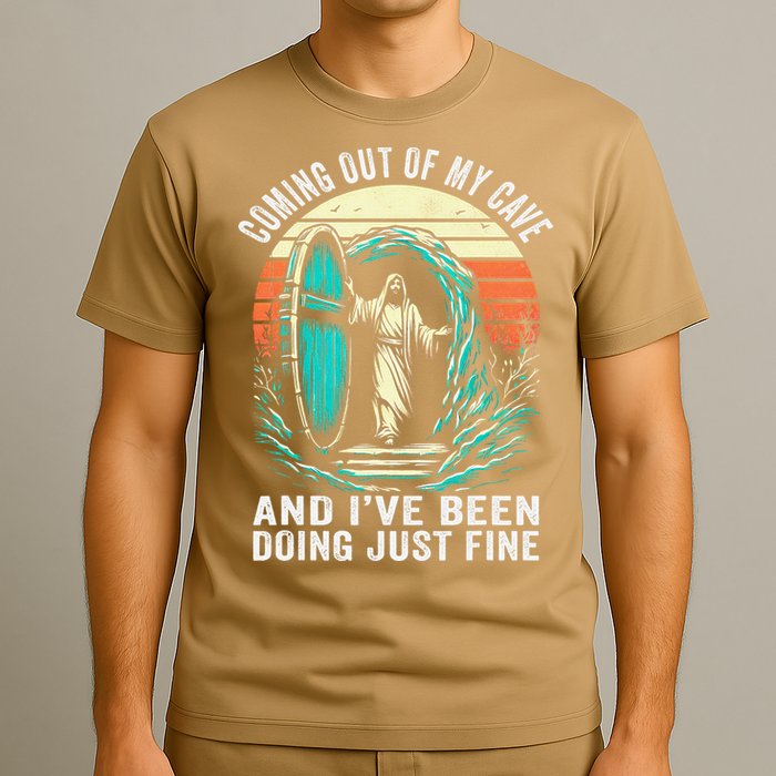 Jesus Coming Out Of My Cave And Ive Been Doing Just Fine T-Shirt