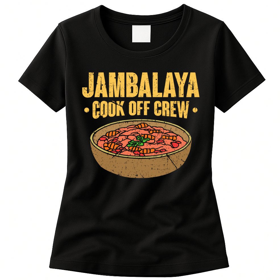 Jambalaya Cook Off Crew Louisiana Competition Cooking Cute Gift Womens T-Shirt