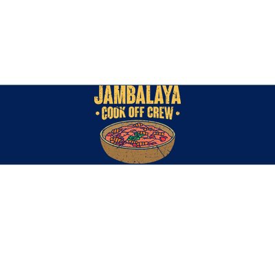 Jambalaya Cook Off Crew Louisiana Competition Cooking Cute Gift Bumper Sticker