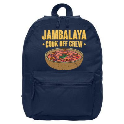 Jambalaya Cook Off Crew Louisiana Competition Cooking Cute Gift 16 in Basic Backpack