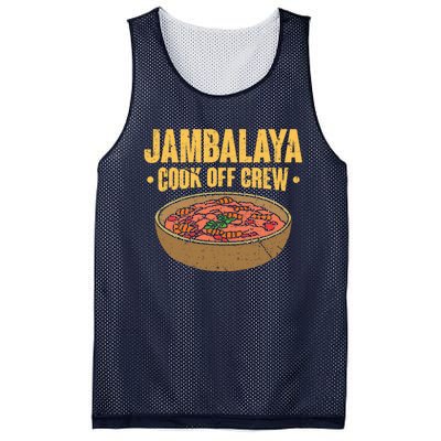 Jambalaya Cook Off Crew Louisiana Competition Cooking Cute Gift Mesh Reversible Basketball Jersey Tank